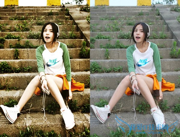 最终效果对比图