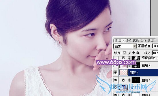 Photoshop쵭ɫŮͷƬ