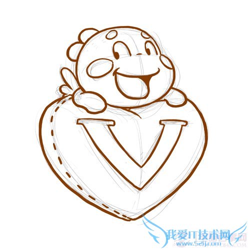 使用Photoshop制作非常可爱的情人节卡片