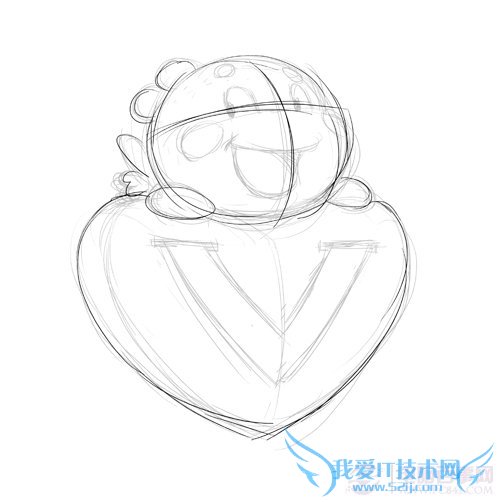 用Photoshop制作非常可爱的情人节卡片