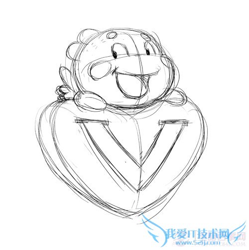 使用Photoshop制作非常可爱的情人节卡片