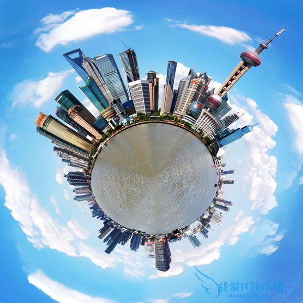 360度圆形全景效果