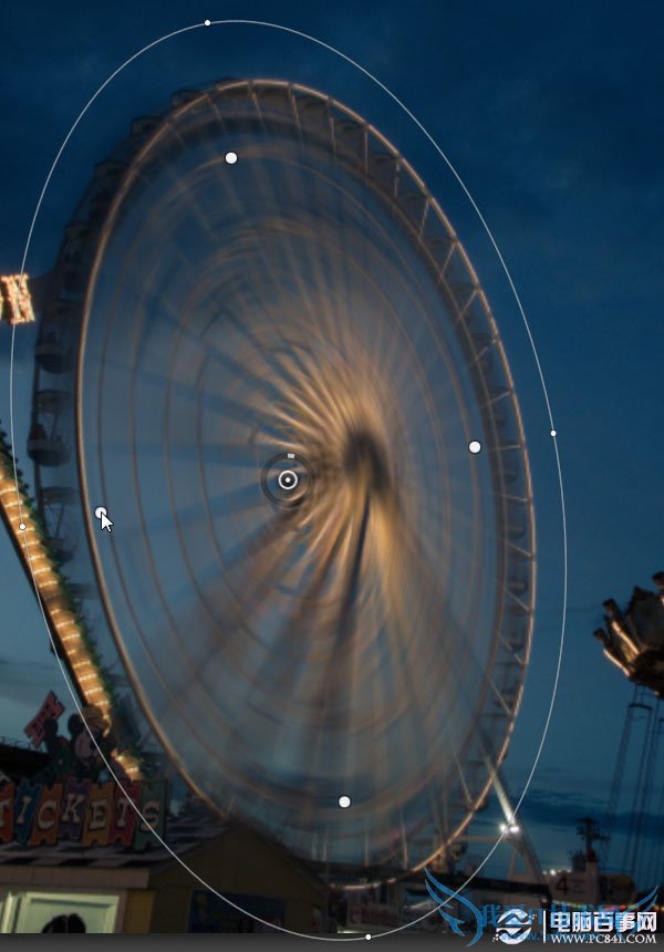 PS CC最新功能详解:路径模糊和旋转模糊