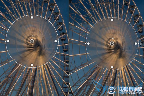 PS CC最新功能详解:路径模糊和旋转模糊