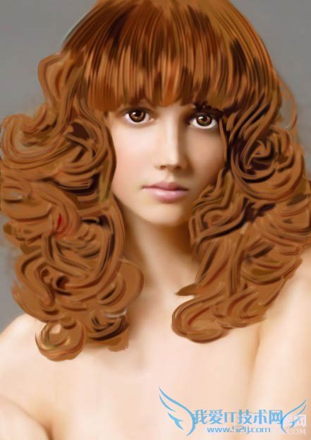 img201007271426280 Photoshop鼠绘漂亮的金发美女模特