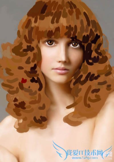 img201007271410220 Photoshop鼠绘漂亮的金发美女模特