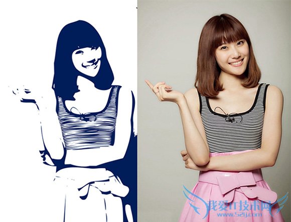 PSٽͼƬתΪʸͼЧ ҰIT