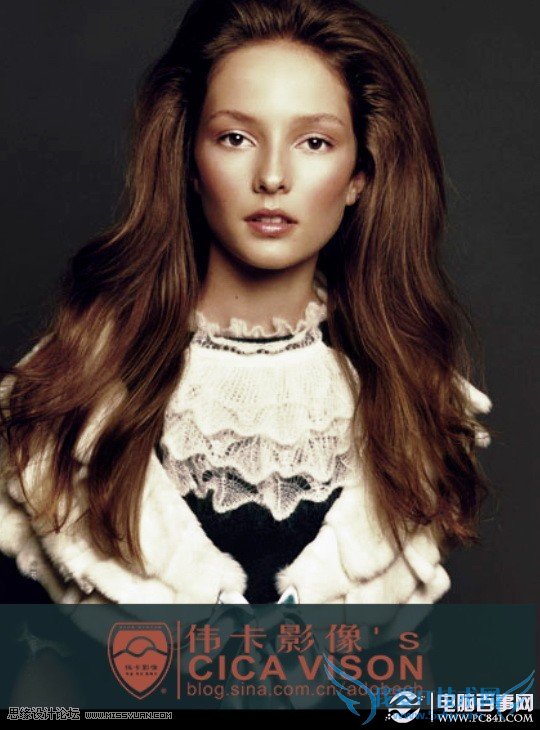 Photoshop调出数码人像高质量肤色效果