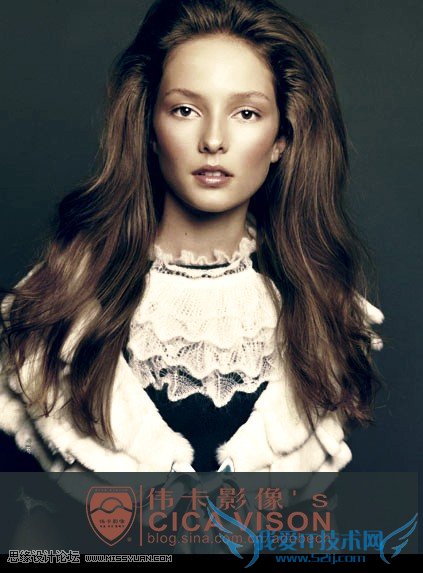 Photoshop调出数码人像高质量肤色效果