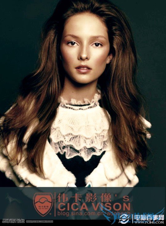 Photoshop调出数码人像高质量肤色效果