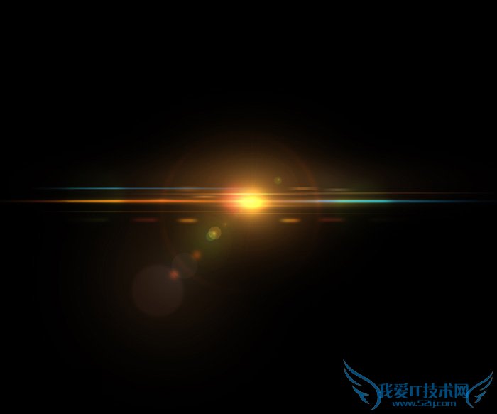 利用Photoshop制作电影场景的立体数字效果