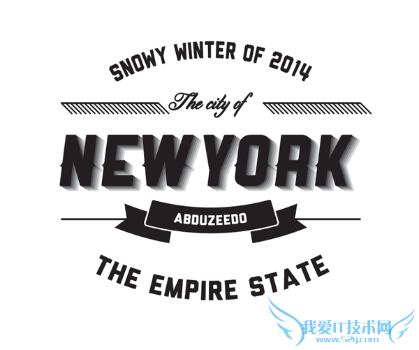 PS教程:用AI和PS打造印刷风格LOGO