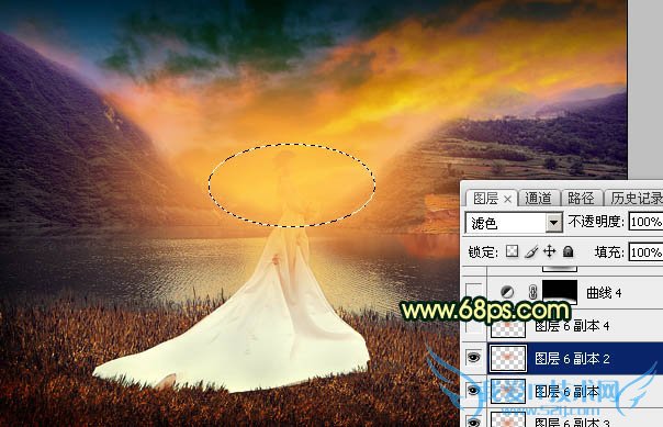PhotoshopߵĻɴŮΨϼ