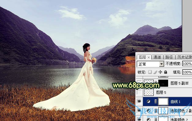 PhotoshopߵĻɴŮΨϼ