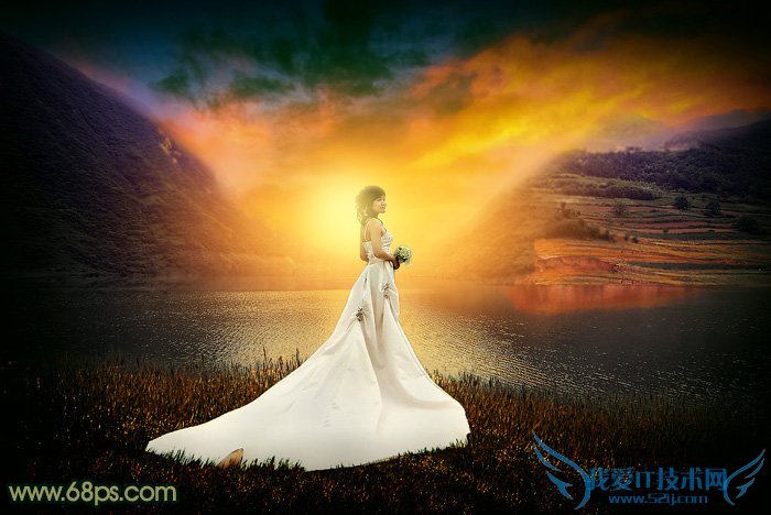 PhotoshopߵĻɴŮΨϼ