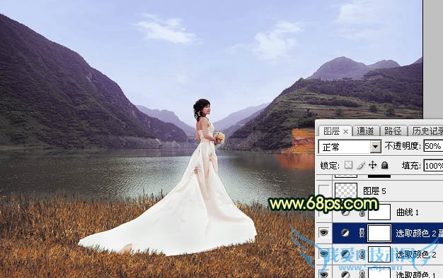 PhotoshopߵĻɴŮΨϼ