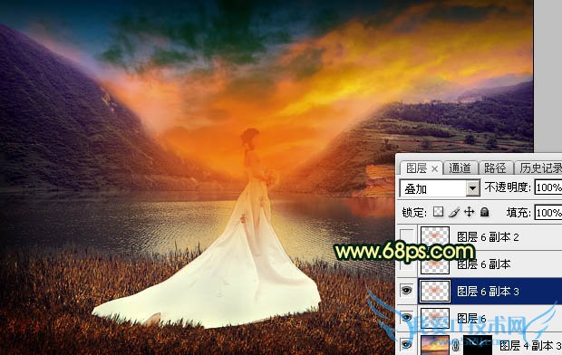 PhotoshopߵĻɴŮΨϼ