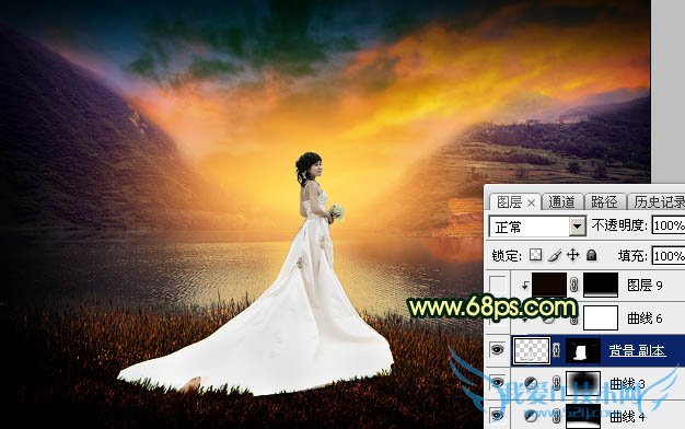 PhotoshopߵĻɴŮΨϼ