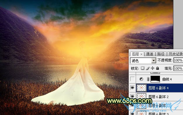 PhotoshopߵĻɴŮΨϼ
