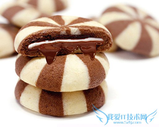 Photoshop制作漂亮的夹心饼干促销网页横幅