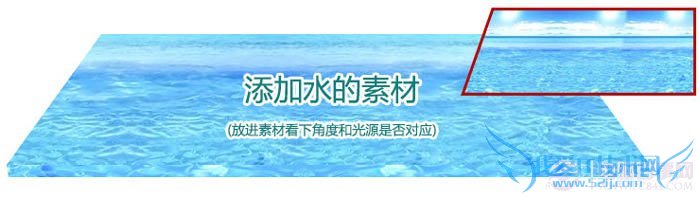 Photoshop制作清爽有趣的水立方效果