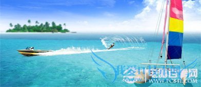 Photoshop制作清爽有趣的水立方效果