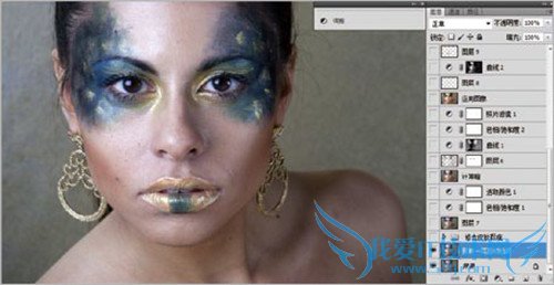 彩妆如何更美?PS彩妆后期美化教程