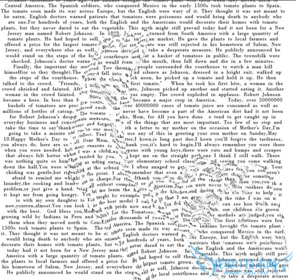 Photoshop快速制作超出画面的立体文字人像