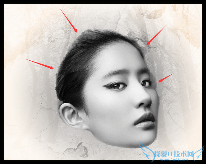 PS教程!手把手教你合成古典美女头像