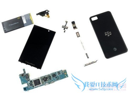 黑莓Z10完全拆解图解 电脑百事网