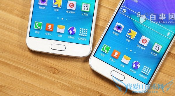 三星S6 Edge和三星S6外观对比图2