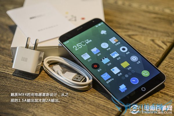 航空铝合金边框 魅族MX4开箱图赏