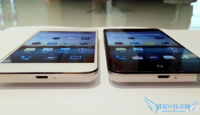 魅族MX2白色版与黑色版侧面细节对比