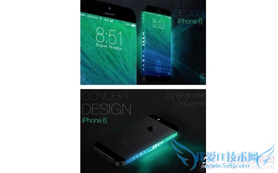 超炫环绕屏 iPhone6概念图赏