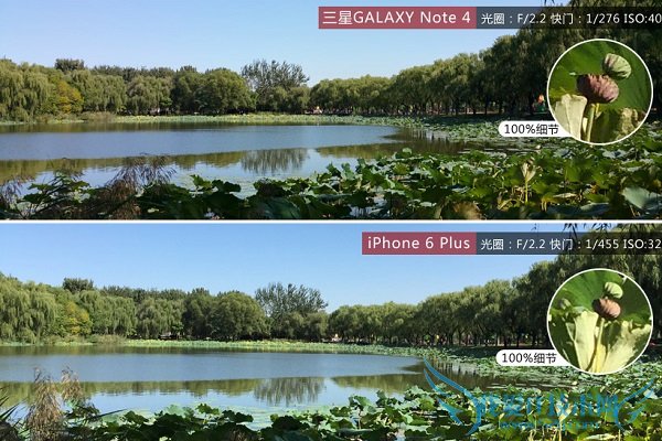 三星Note4和iPhone6 Plus远景拍照样张对比