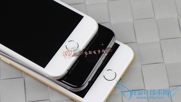 iPhone6各颜色Home键对比图