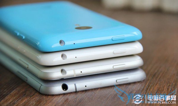 魅蓝Note和魅族MX4 Pro顶部外观