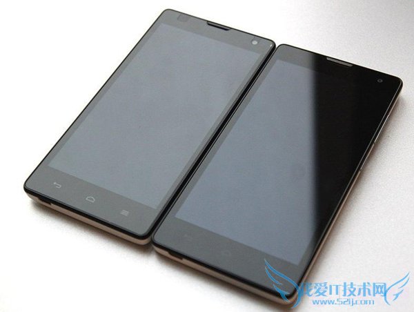 华为荣耀3C 4G版和3G版正面对比