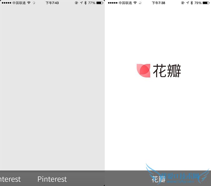图片瀑布流分享App哪个好 Pinterest和花瓣对比介绍 启动界面