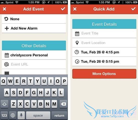 将天气与日程结合在一起的效率软件Event Book
