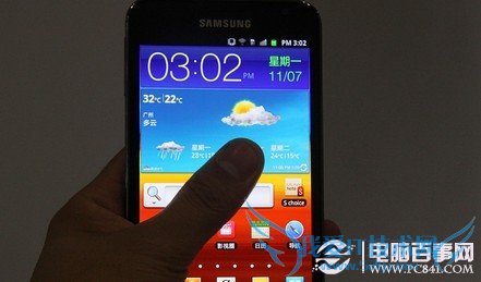 三星Galaxy Note手机屏幕尺寸超过5英寸