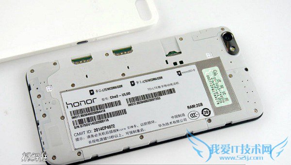 做工扎实拆解简单 荣耀畅玩4X高配版拆机图解