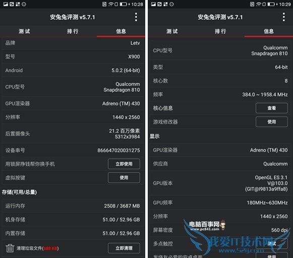 乐视超级手机Max性能怎么样 乐视超级手机Max安兔兔跑分测试