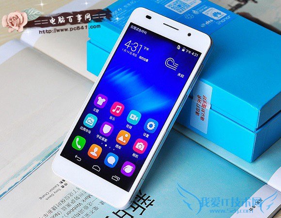 华为荣耀6正面外观