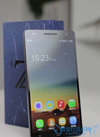 图为HIKe Z1手机正面外观图片