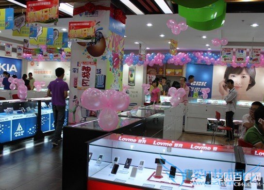 手机卖场水货很多,购机需要注意辨别