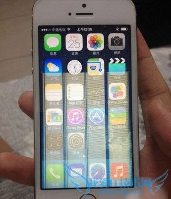 iPhone 5S花屏现象