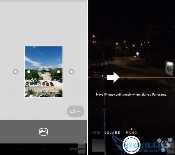 Android L和iOS8拍照界面对比
