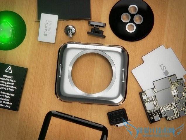 Apple Watch拆机全家福