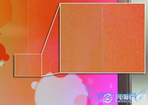 磨砂手机贴膜清晰度对比